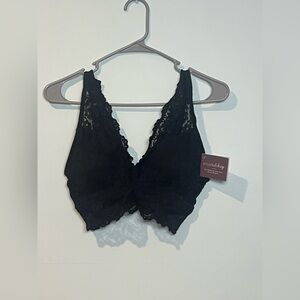 Smart & Sexy Women's Black Lace Bralette NWT, Size Medium